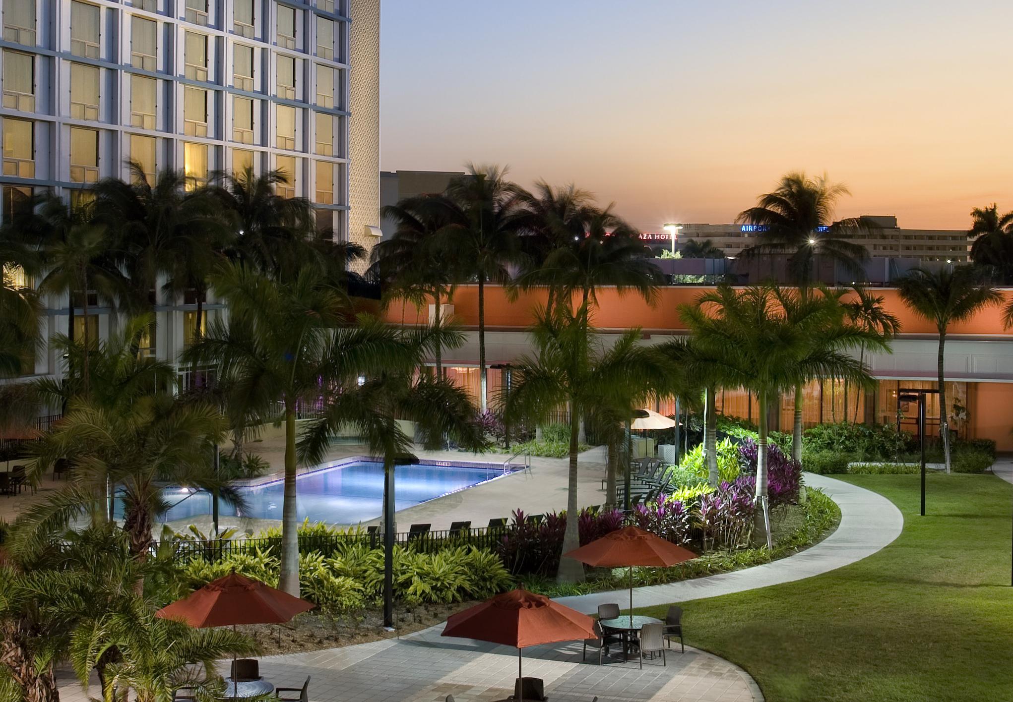 فندق Miami Airport Marriott المظهر الخارجي الصورة