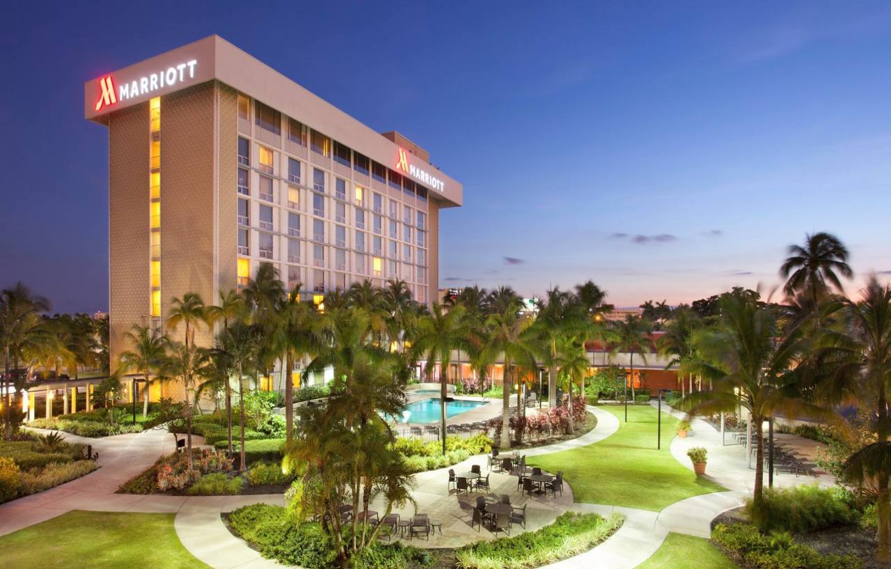 فندق Miami Airport Marriott المظهر الخارجي الصورة