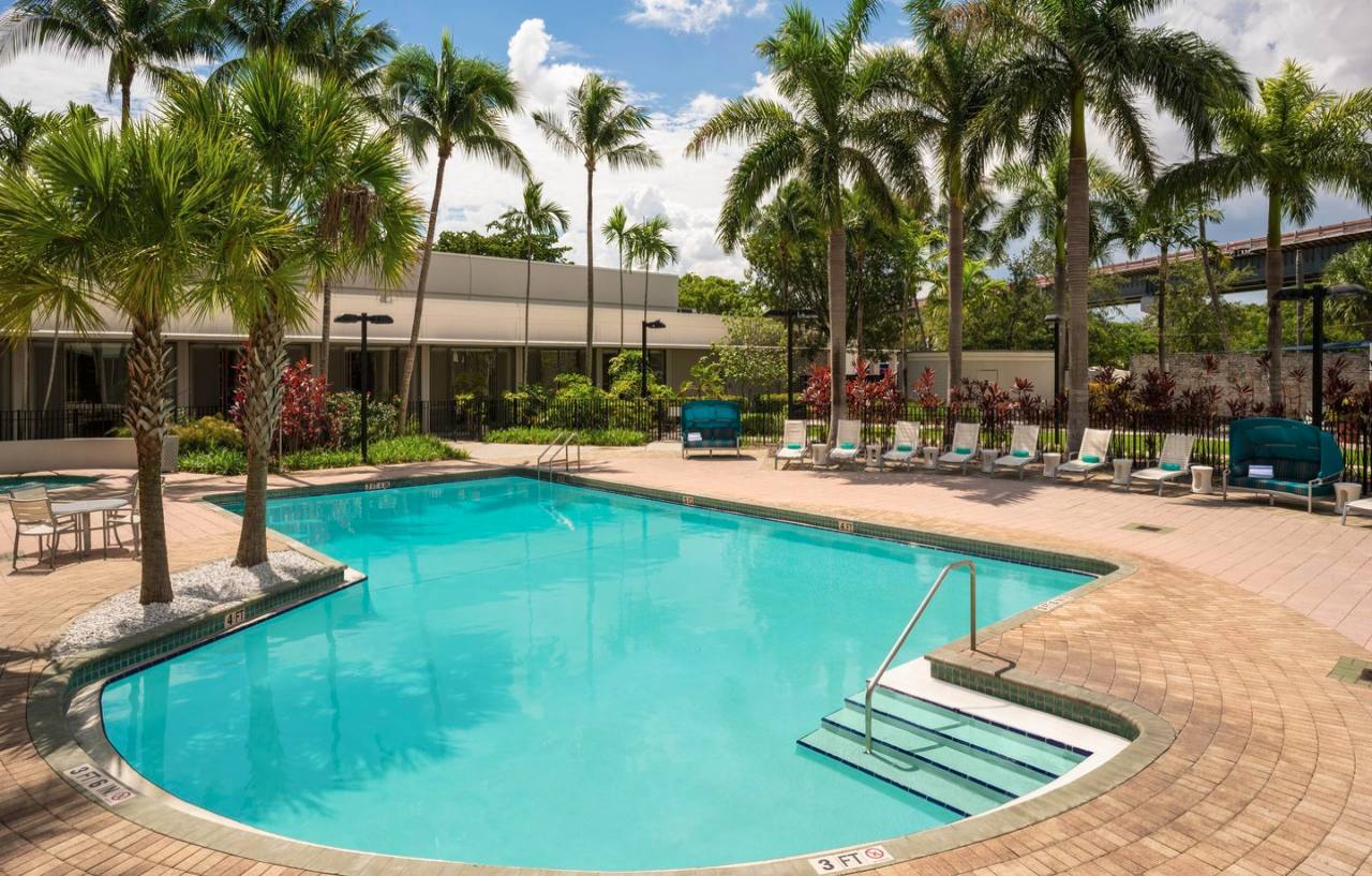 فندق Miami Airport Marriott المظهر الخارجي الصورة